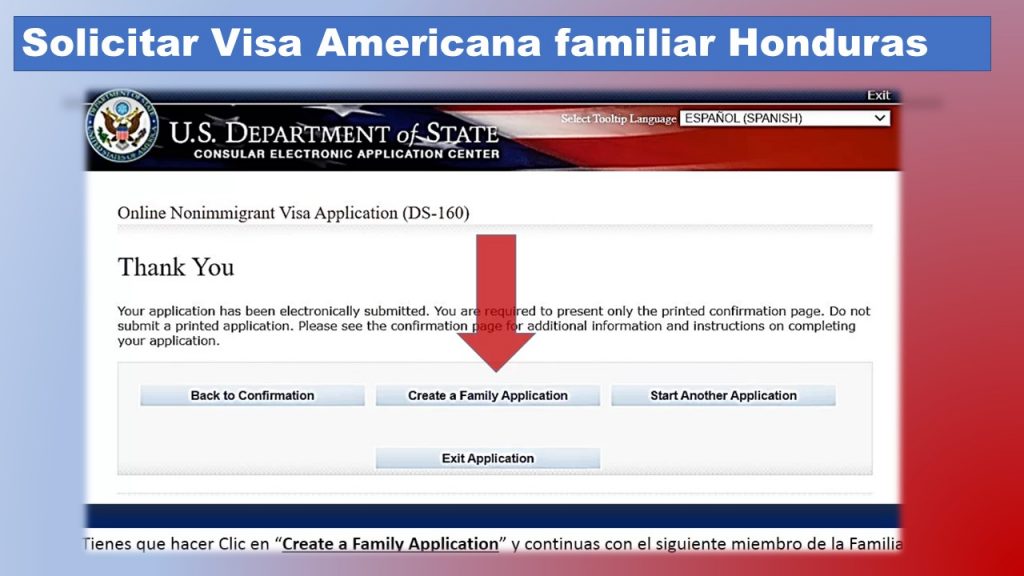 Solicitar Visa Americana Familiar Honduras 1637